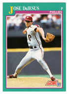 Jose DeJesus - Philadelphia Phillies (MLB Baseball Card) 1991 Score # 623 Mint