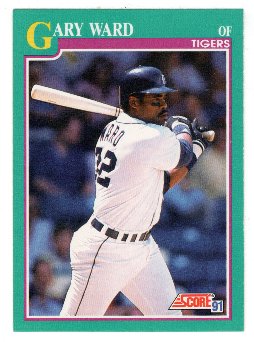 Gary Ward - Detroit Tigers (MLB Baseball Card) 1991 Score # 637 Mint