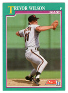 Trevor Wilson - San Francisco Giants (MLB Baseball Card) 1991 Score # 657 Mint