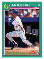 Gregg Jefferies - New York Mets (MLB Baseball Card) 1991 Score # 660 Mint