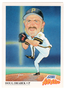 Doug Drabek - Pittsburgh Pirates - All Star (MLB Baseball Card) 1991 Score # 661 Mint