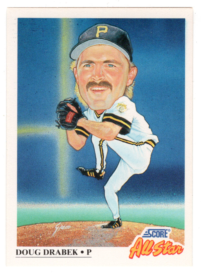 Doug Drabek - Pittsburgh Pirates - All Star (MLB Baseball Card) 1991 Score # 661 Mint
