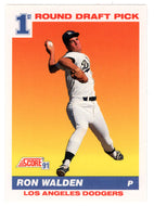 Ronnie Walden RC - Los Angeles Dodgers (MLB Baseball Card) 1991 Score # 679 Mint