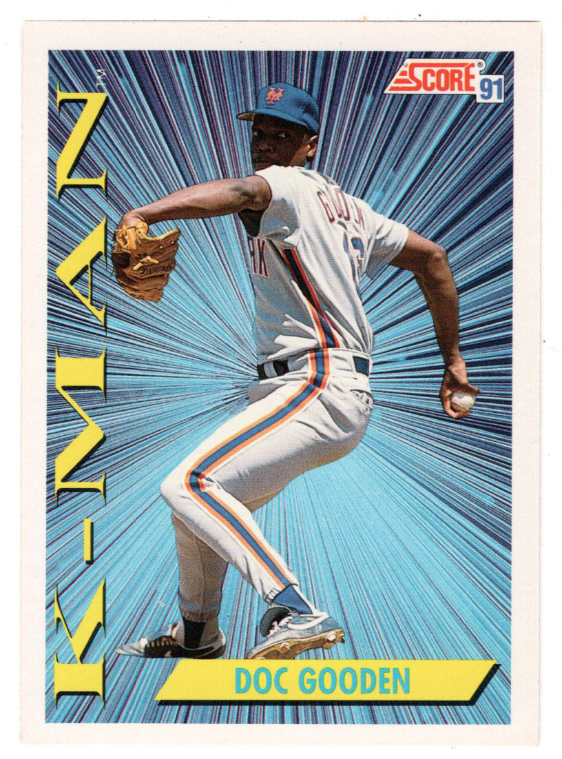 Dwight Gooden - New York Mets - K-Man (MLB Baseball Card) 1991 Score # 685 Mint