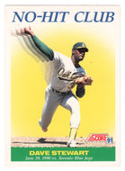 Dave Stewart - Oakland Athletics - No Hit Club (MLB Baseball Card) 1991 Score # 702 Mint