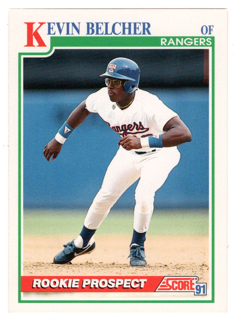 Kevin Belcher RC - Texas Rangers (MLB Baseball Card) 1991 Score # 714 Mint