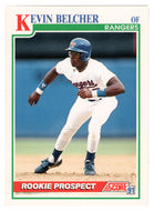 Kevin Belcher RC - Texas Rangers (MLB Baseball Card) 1991 Score # 714 Mint