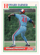 Howard Farmer - Montreal Expos (MLB Baseball Card) 1991 Score # 718 Mint