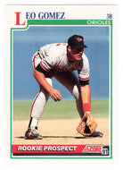Leo Gomez - Baltimore Orioles (MLB Baseball Card) 1991 Score # 725 Mint
