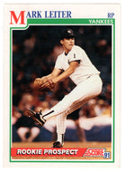 Mark Leiter RC - New York Yankees (MLB Baseball Card) 1991 Score # 727 Mint