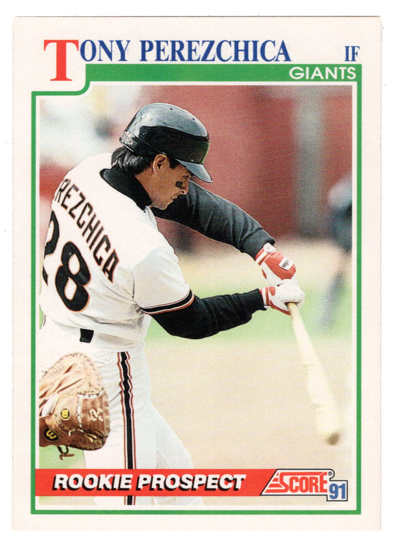 Tony Perezchica - San Francisco Giants (MLB Baseball Card) 1991 Score # 735 Mint