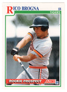 Rico Brogna - Detroit Tigers (MLB Baseball Card) 1991 Score # 741 Mint
