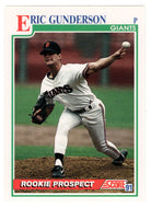 Eric Gunderson - San Francisco Giants (MLB Baseball Card) 1991 Score # 744 Mint
