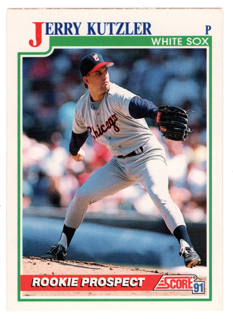 Jerry Kutzler - Chicago White Sox (MLB Baseball Card) 1991 Score # 749 Mint