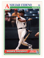 Andujar Cedeno - Houston Astros (MLB Baseball Card) 1991 Score # 753 Mint