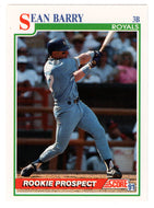 Sean Berry RC - Kansas City Royals (MLB Baseball Card) 1991 Score # 764 Mint