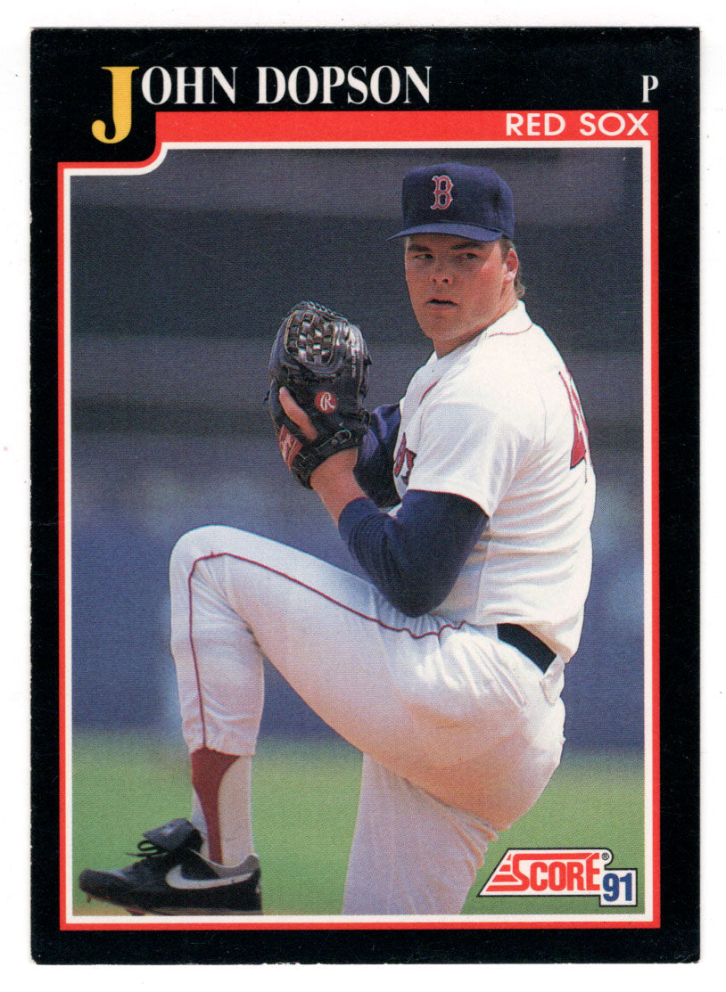 John Dopson - Boston Red Sox (MLB Baseball Card) 1991 Score # 772 Mint