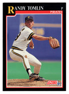 Randy Tomlin RC - Pittsburgh Pirates (MLB Baseball Card) 1991 Score # 782 Mint