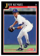Jeff Kunkel - Texas Rangers (MLB Baseball Card) 1991 Score # 783 Mint