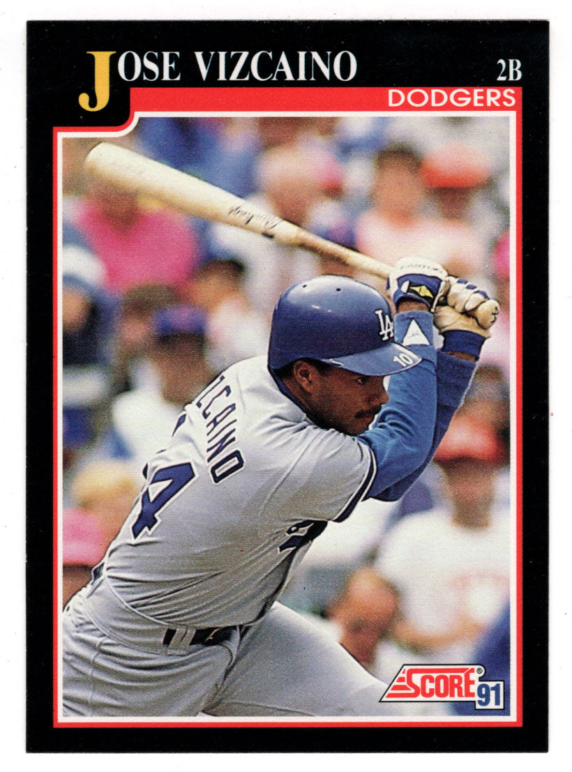 Jose Vizcaino - Los Angeles Dodgers (MLB Baseball Card) 1991 Score # 787 Mint