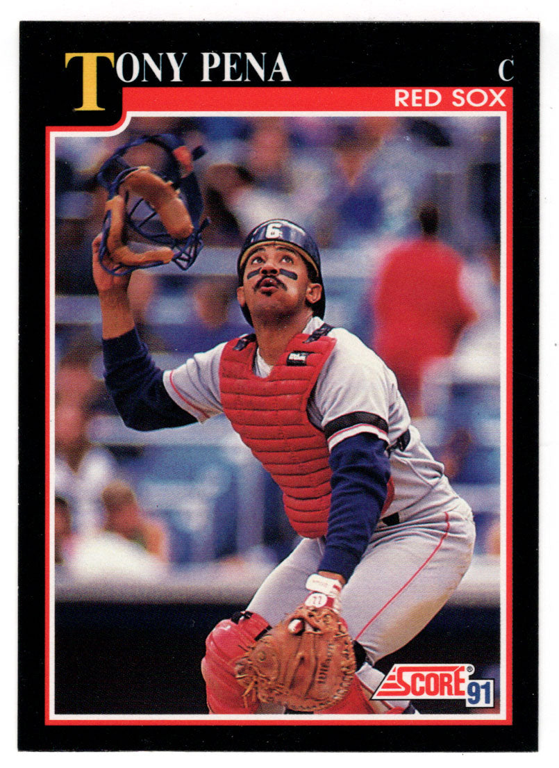 Tony Pena - Boston Red Sox (MLB Baseball Card) 1991 Score # 790 Mint