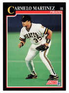 Carmelo Martinez - Pittsburgh Pirates (MLB Baseball Card) 1991 Score # 792 Mint