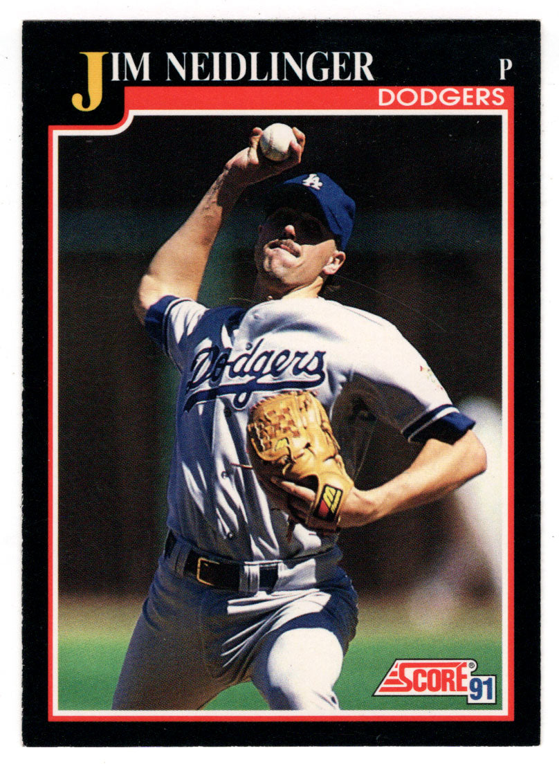 Jim Neidlinger RC - Los Angeles Dodgers (MLB Baseball Card) 1991 Score # 794 Mint