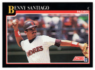 Benito Santiago - San Diego Padres (MLB Baseball Card) 1991 Score # 810 Mint