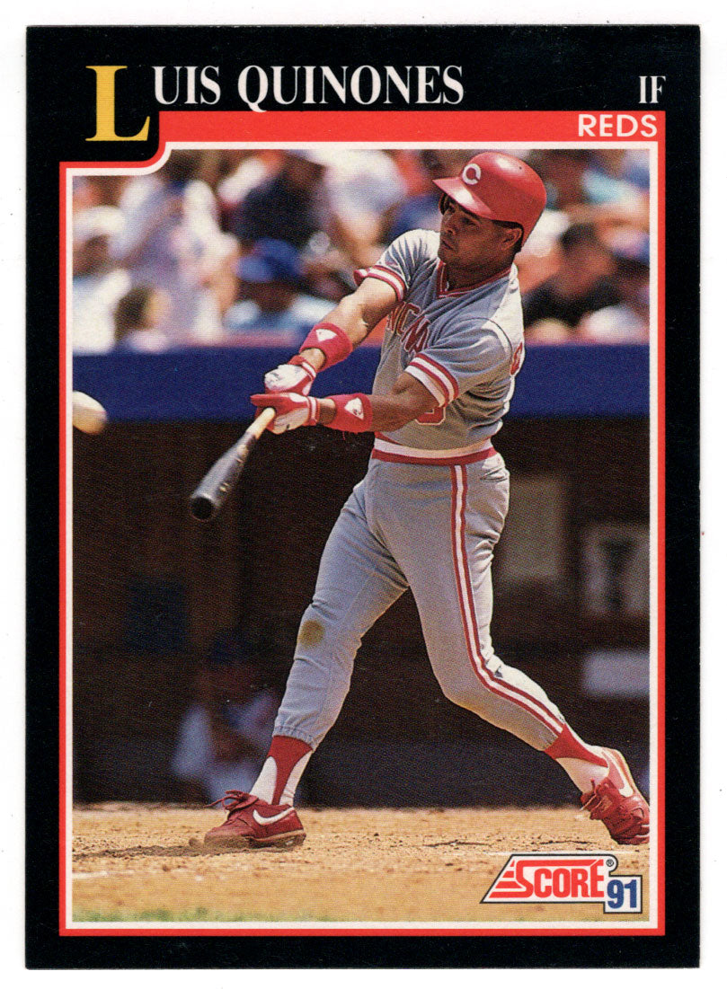 Luis Quinones - Cincinnati Reds (MLB Baseball Card) 1991 Score # 822 Mint