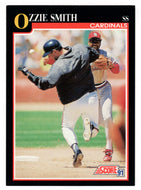 Ozzie Smith - St. Louis Cardinals (MLB Baseball Card) 1991 Score # 825 Mint