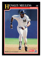 Hensley Meulens - New York Yankees (MLB Baseball Card) 1991 Score # 828 Mint