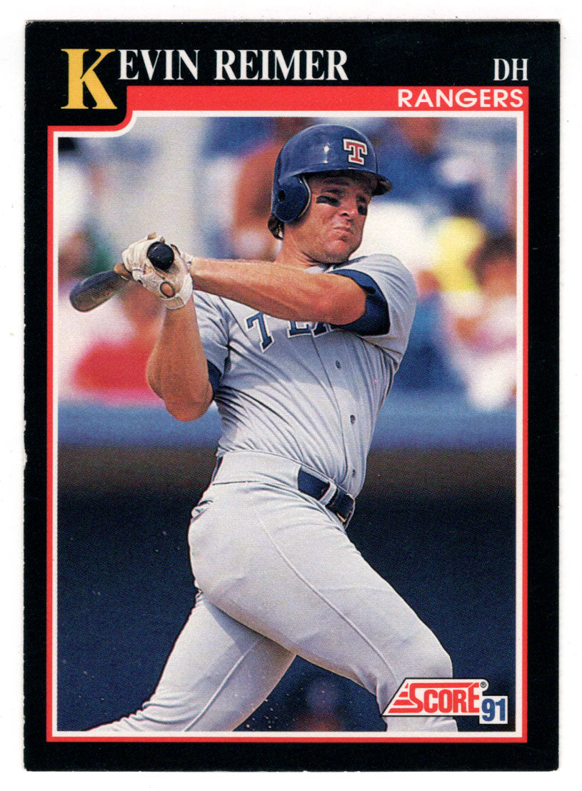 Kevin Reimer - Texas Rangers (MLB Baseball Card) 1991 Score # 836 Mint