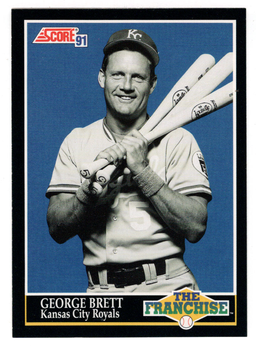 George Brett - Kansas City Royals - The Franchise (MLB Baseball Card) 1991 Score # 853 Mint