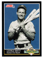 George Brett - Kansas City Royals - The Franchise (MLB Baseball Card) 1991 Score # 853 Mint