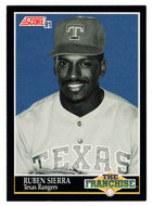 Ruben Sierra - Texas Rangers - The Franchise (MLB Baseball Card) 1991 Score # 859 Mint
