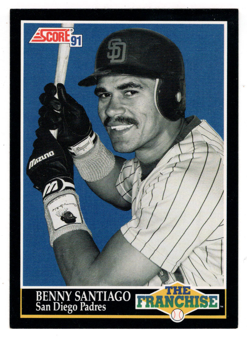 Benito Santiago - San Diego Padres - The Franchise (MLB Baseball Card) 1991 Score # 870 Mint