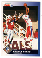 Maurice Hurst - New England Patriots (NFL Football Card) 1991 Score # 67 Mint