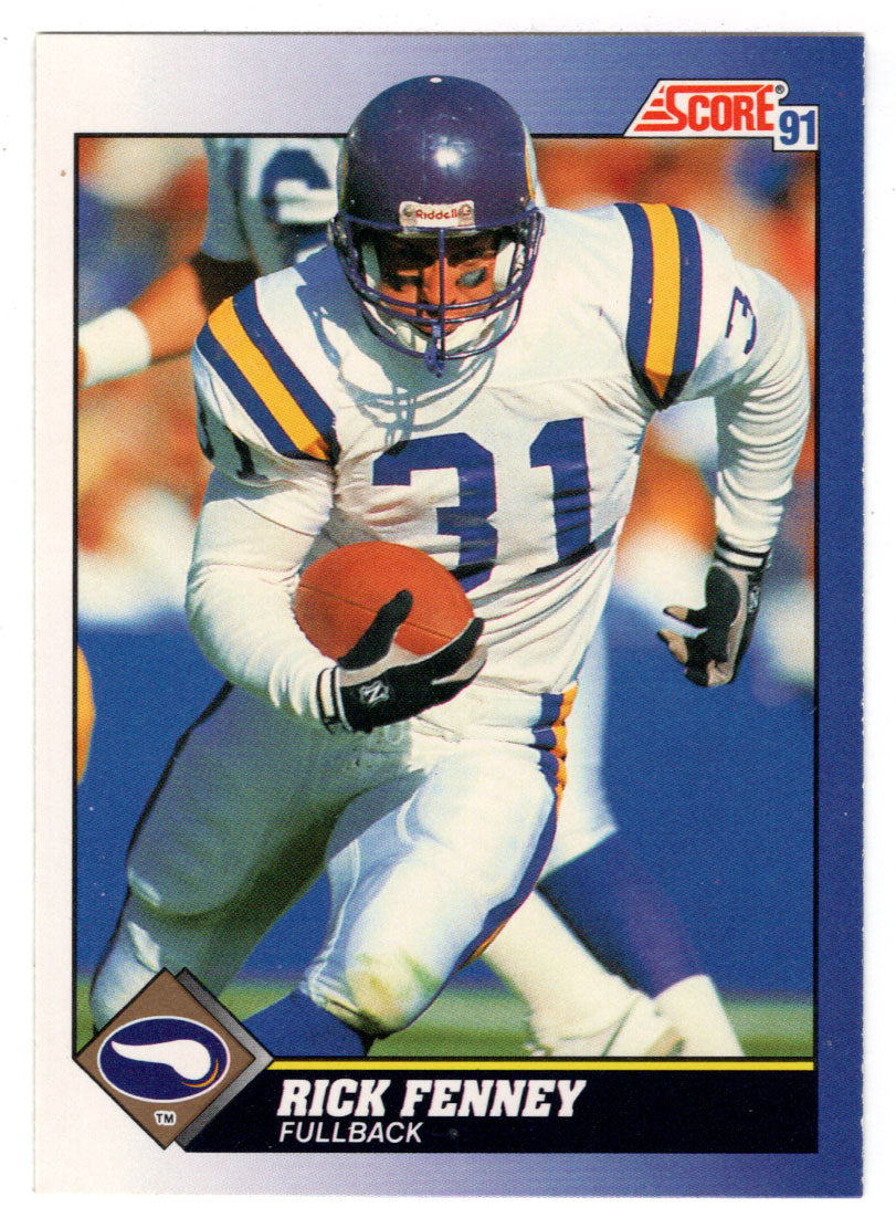 Rick Fenney - Minnesota Vikings (NFL Football Card) 1991 Score # 73 Mint