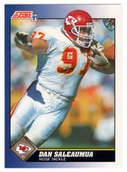 Dan Saleaumua - Kansas City Chiefs (NFL Football Card) 1991 Score # 78 Mint