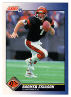 Boomer Esiason - Cincinnati Bengals (NFL Football Card) 1991 Score # 7 Mint