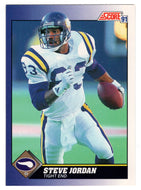 Steve Jordan - Minnesota Vikings (NFL Football Card) 1991 Score # 83 Mint