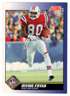 Irving Fryar - New England Patriots (NFL Football Card) 1991 Score # 87 Mint