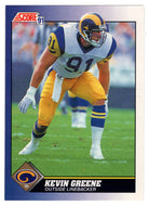 Kevin Greene - Los Angeles Rams (NFL Football Card) 1991 Score # 91 Mint