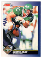 Dennis Byrd - New York Jets (NFL Football Card) 1991 Score # 94 Mint