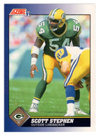 Scott Stephen RC - Green Bay Packers (NFL Football Card) 1991 Score # 104 Mint