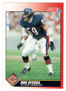 Ron Rivera - Chicago Bears (NFL Football Card) 1991 Score # 113 Mint