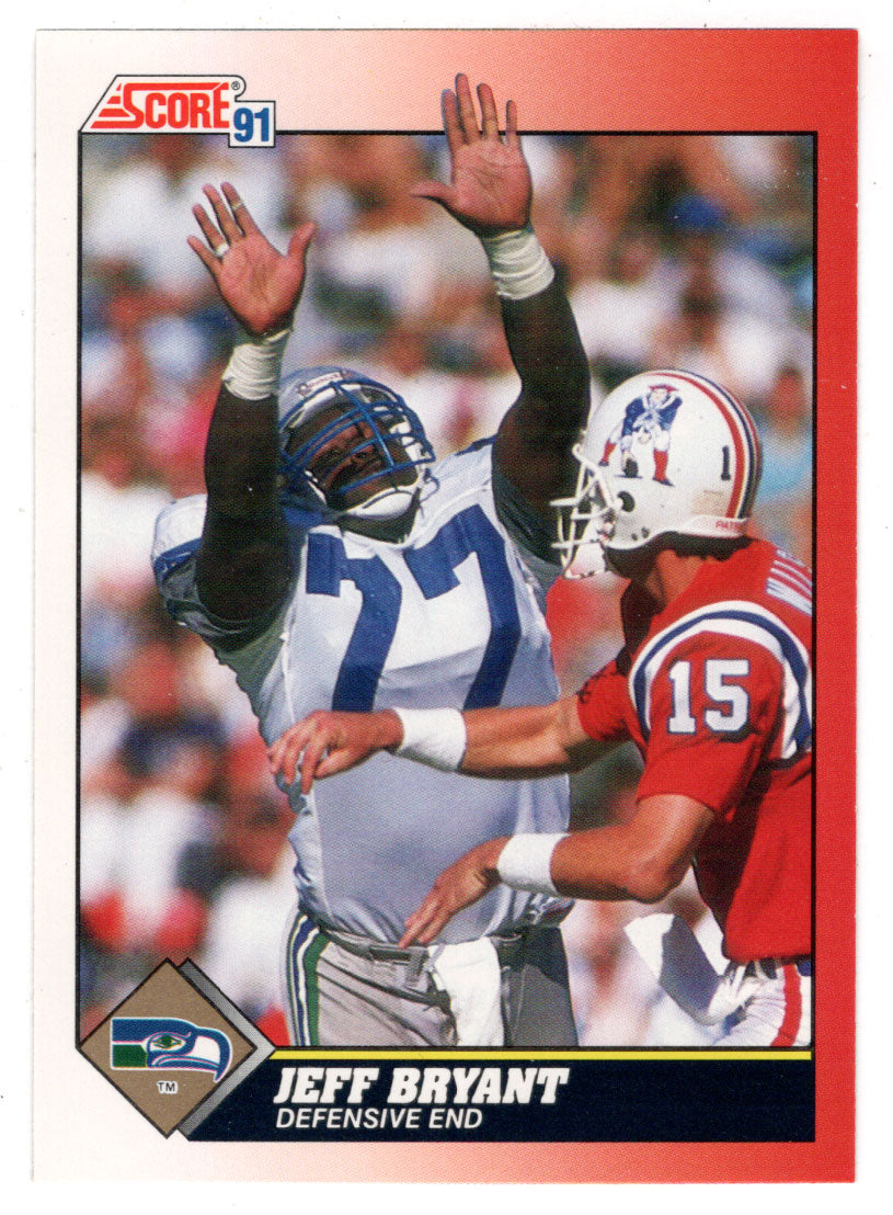 Jeff Bryant - Seattle Seahawks (NFL Football Card) 1991 Score # 116 Mint