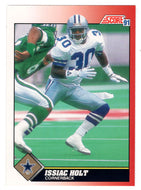 Issiac Holt - Dallas Cowboys (NFL Football Card) 1991 Score # 117 Mint