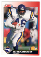 Alfred Anderson - Minnesota Vikings (NFL Football Card) 1991 Score # 123 Mint