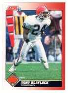 Anthony Blaylock - Cleveland Browns (NFL Football Card) 1991 Score # 124 Mint